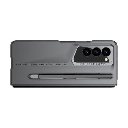 Streamline Body Hart PC Ultra-dünne Schutz Smartphone-Hülle Display-Schutzfolie mit Stifthalter für Samsung Galaxy Z Fold 6