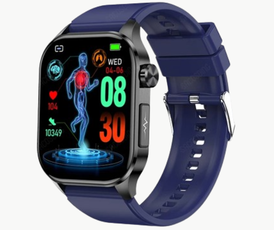 Glucare™ | Pro Smartwatch mit nicht-invasivem Glukosemonitor zur Gesundheitsüberwachung und Fitness