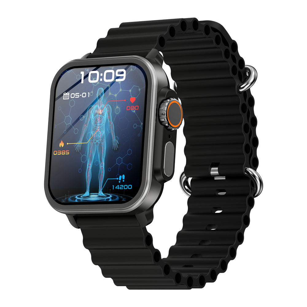 Zelara VEE Bluetooth-Anruf EKG/EKG Blutsauerstoff-Herzfrequenzüberwachung Sport SmartWatch