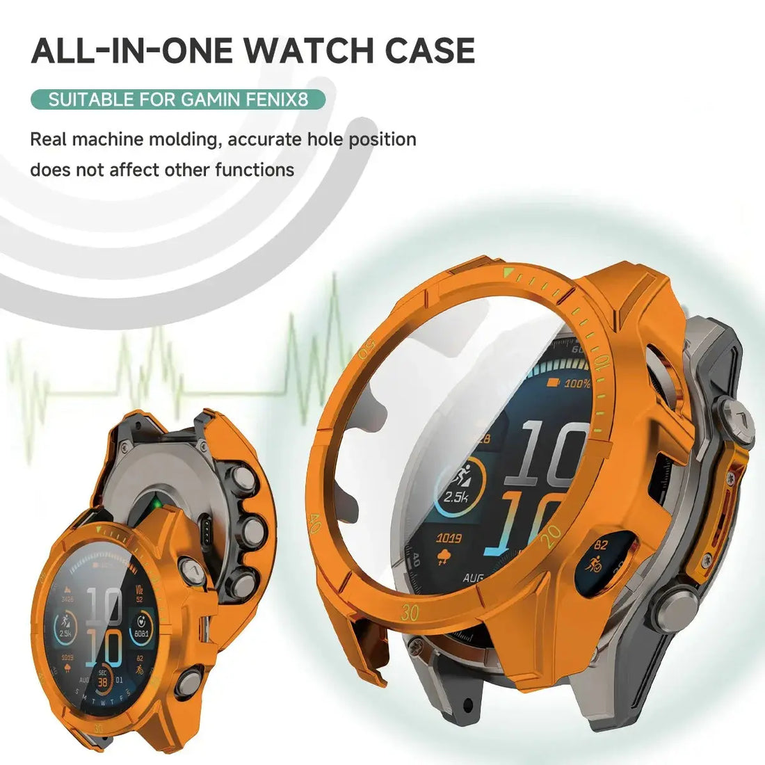 DuraShield Pro - Robuste Schutz für Garmin Fenix 8
