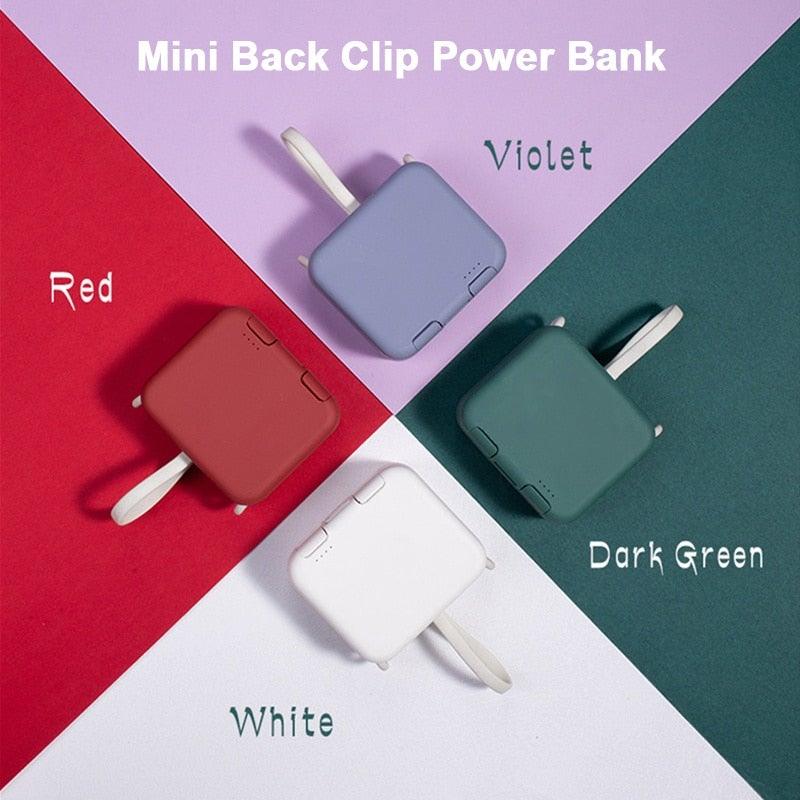 Zelara™ Portable Back Clip Power Bank