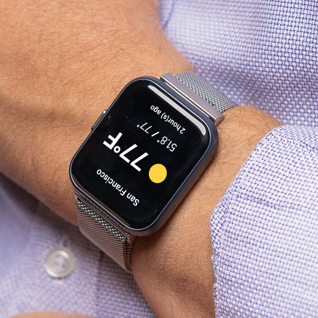 Health Smartwatch 3 - Fortschrittliche Gesundheitsüberwachung für Android &amp; iOS - Ideal für Männer, Frauen und Senioren