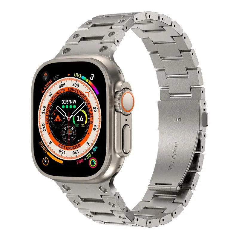 Titanium Elegance Individuelles Uhrenarmband für die Apple Watch