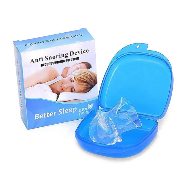 Bequemer Zungenstabilisator zur Schnarchentlastung – Wiederverwendbarer Anti-Schnarch-Mundschutz