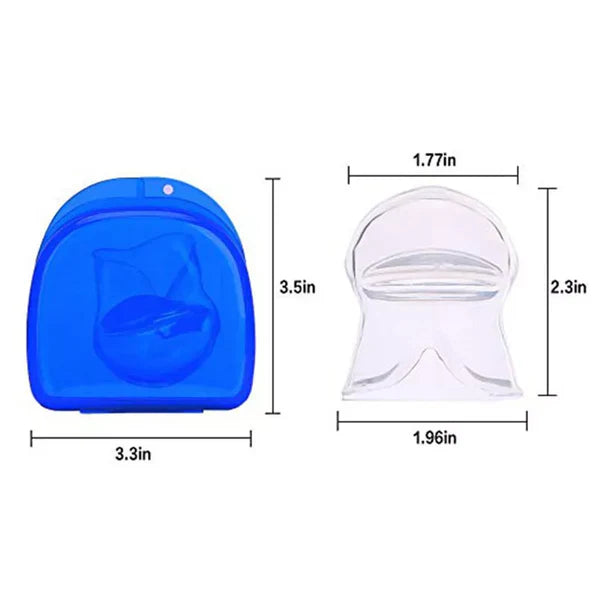 Bequemer Zungenstabilisator zur Schnarchentlastung – Wiederverwendbarer Anti-Schnarch-Mundschutz