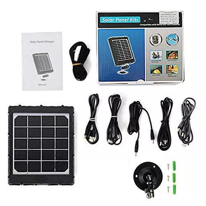 Solar Panel Kit 12V/6V/9V mit 8000mAH wiederaufladbarer Lithium-Batterie, Outdoor-wasserfest für alle Wildkameras, Jagd- &amp; Trailkameras | BL8000