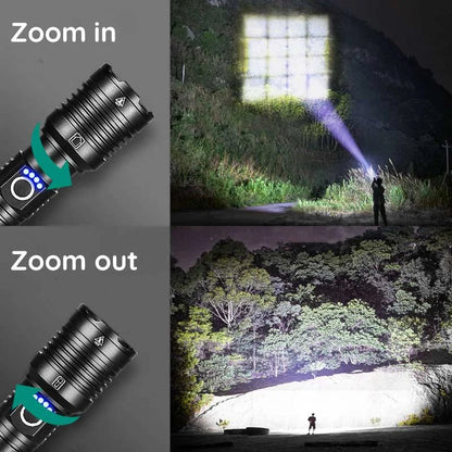 USB leistungsstarker Taschenlampe
