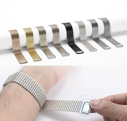 SteelFlex Magnetic Link Band für Apple Watch