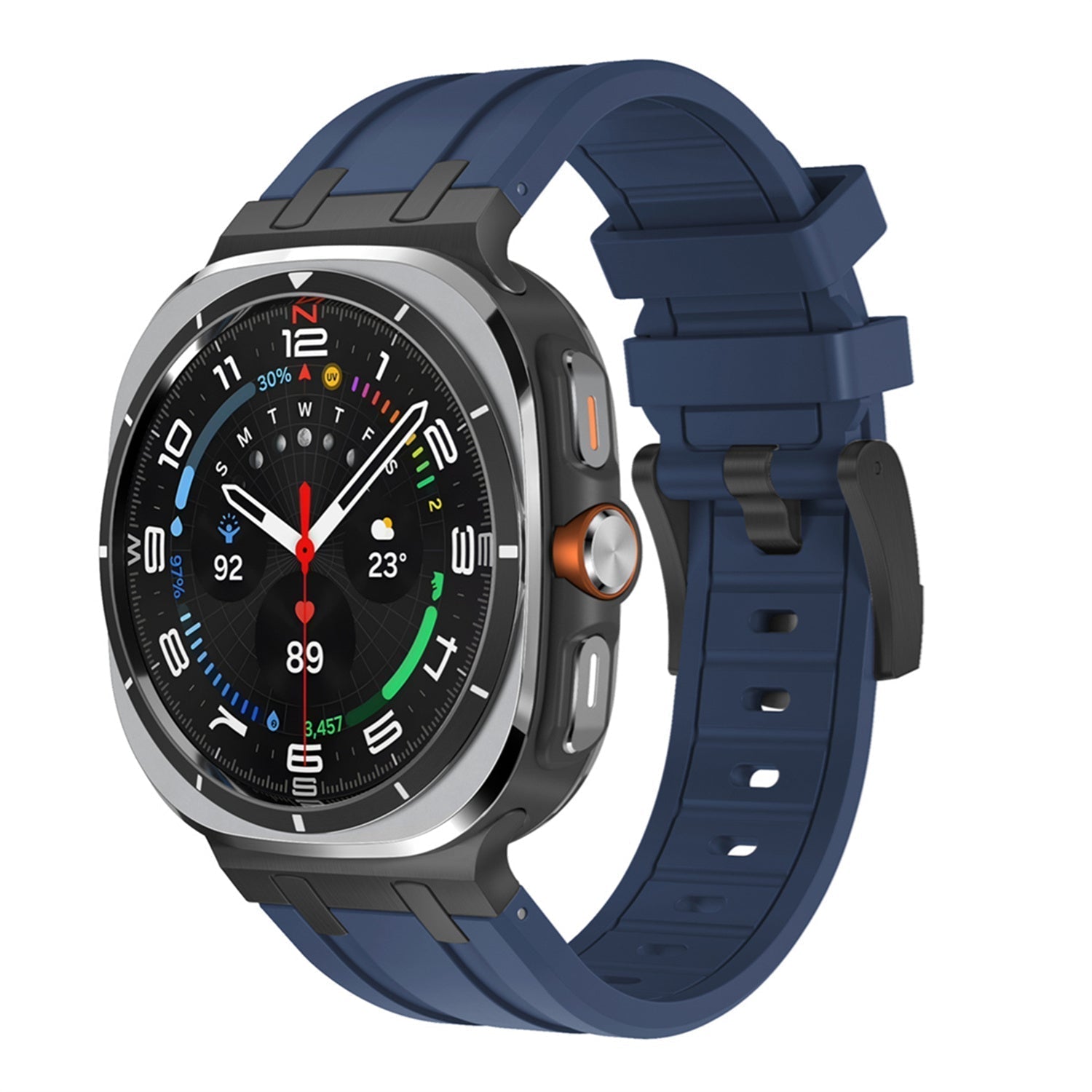 Luksus AP Mod Silikonarmband für Samsung Watch Ultra