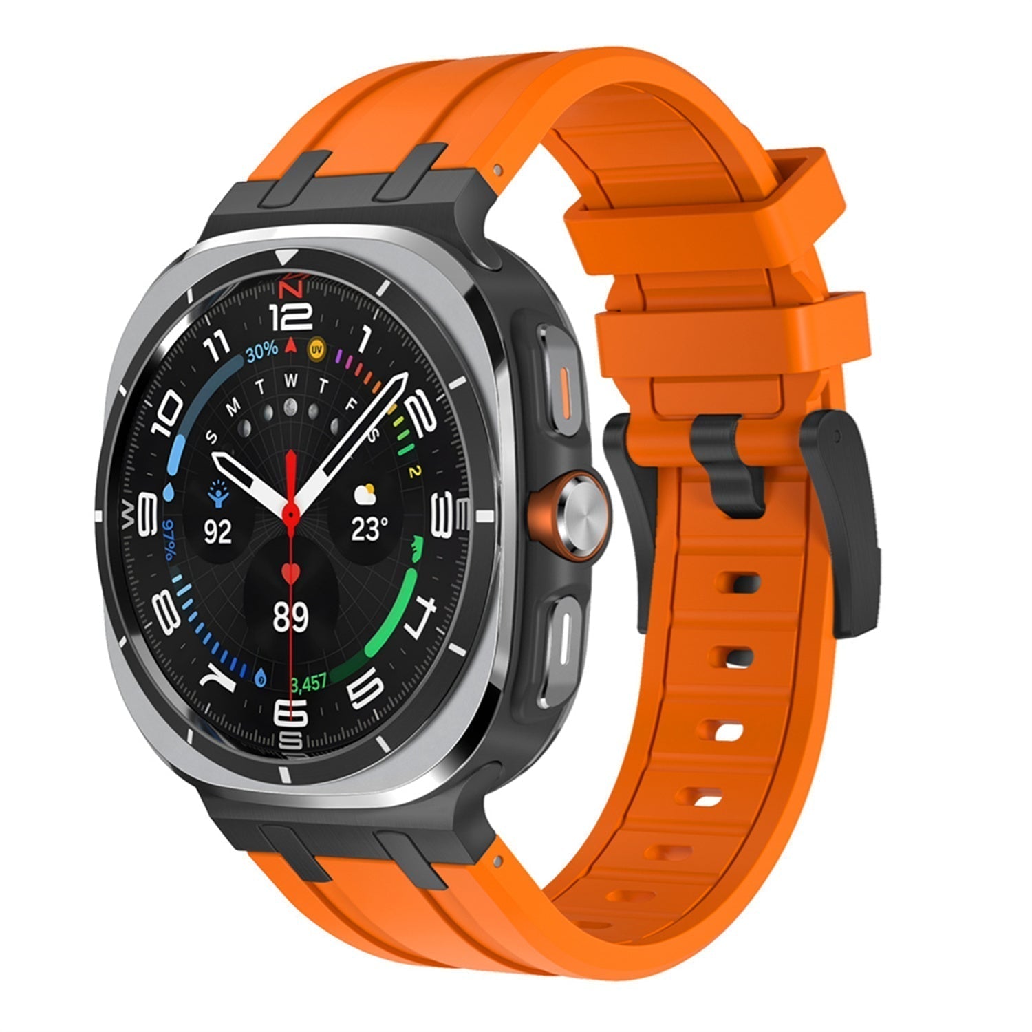 Luksus AP Mod Silikonarmband für Samsung Watch Ultra