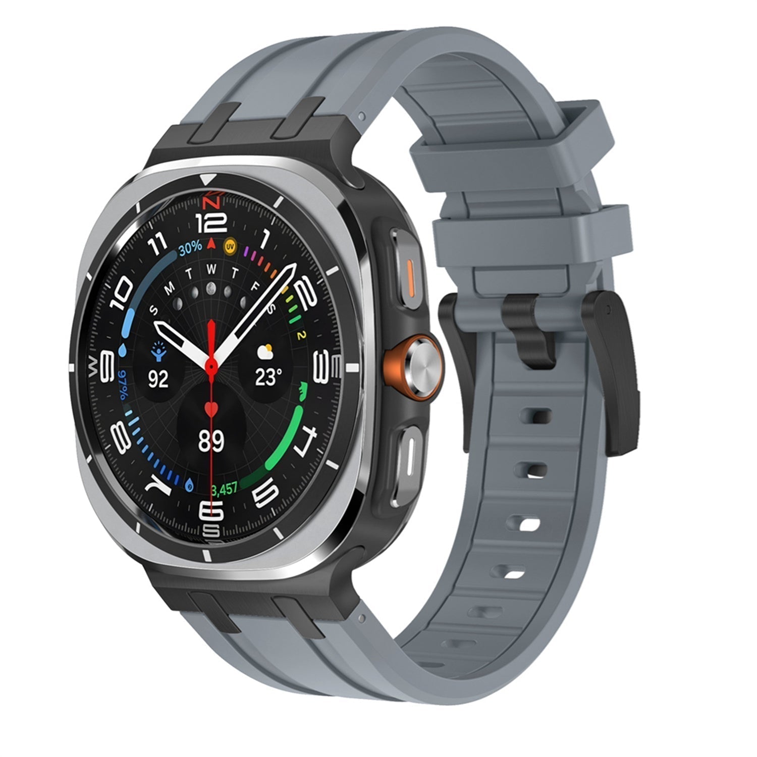 Luksus AP Mod Silikonarmband für Samsung Watch Ultra