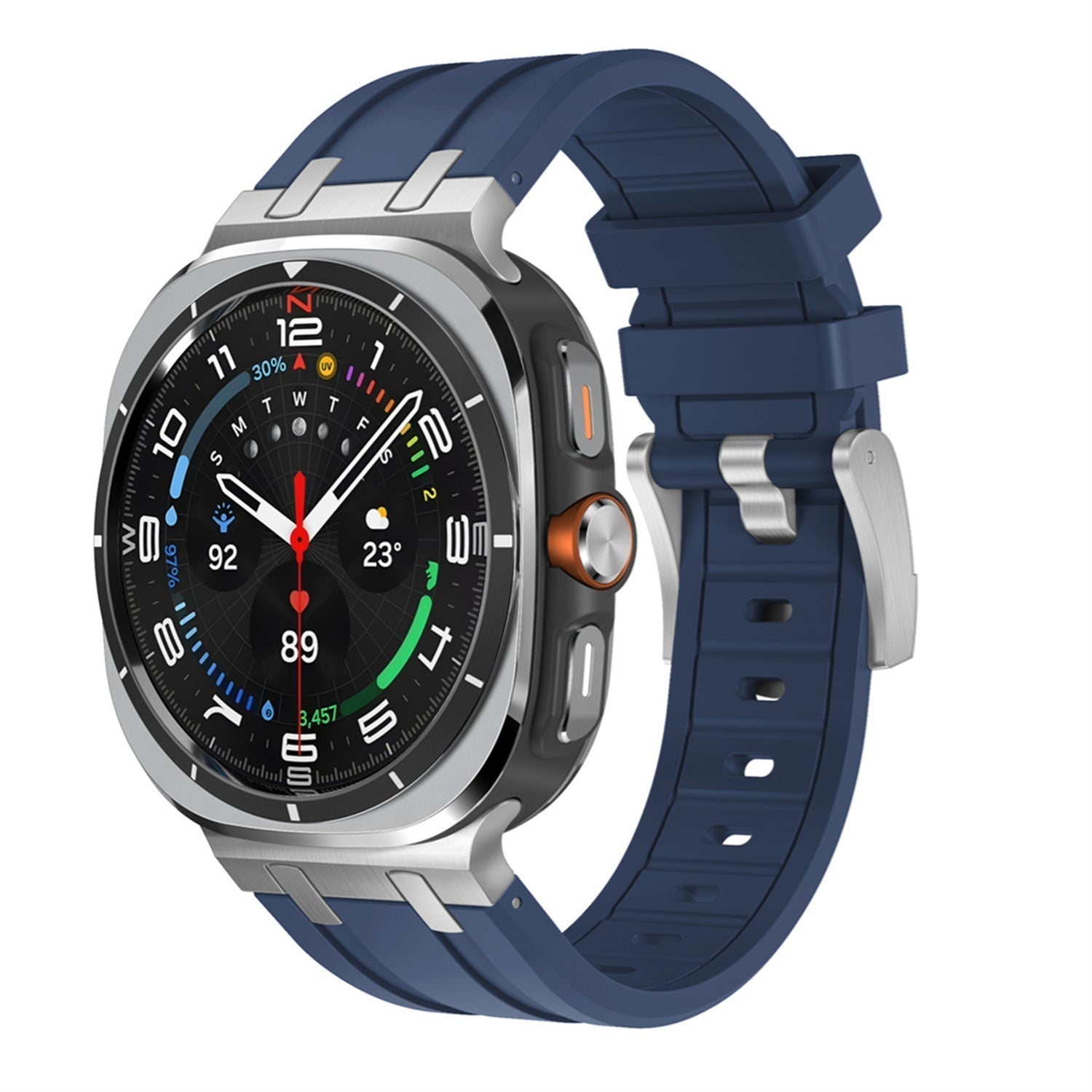 Luksus AP Mod Silikonarmband für Samsung Watch Ultra