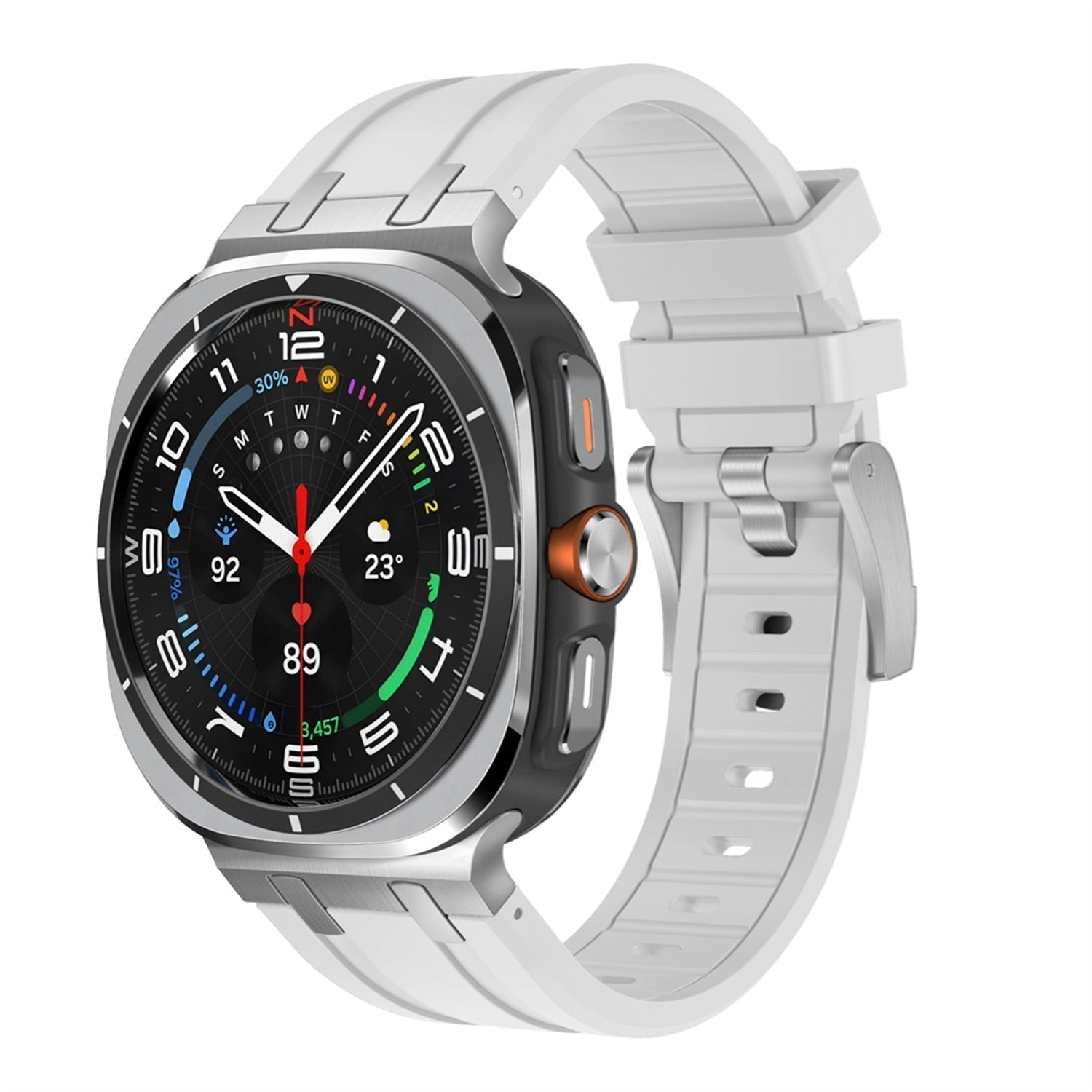 Luksus AP Mod Silikonarmband für Samsung Watch Ultra