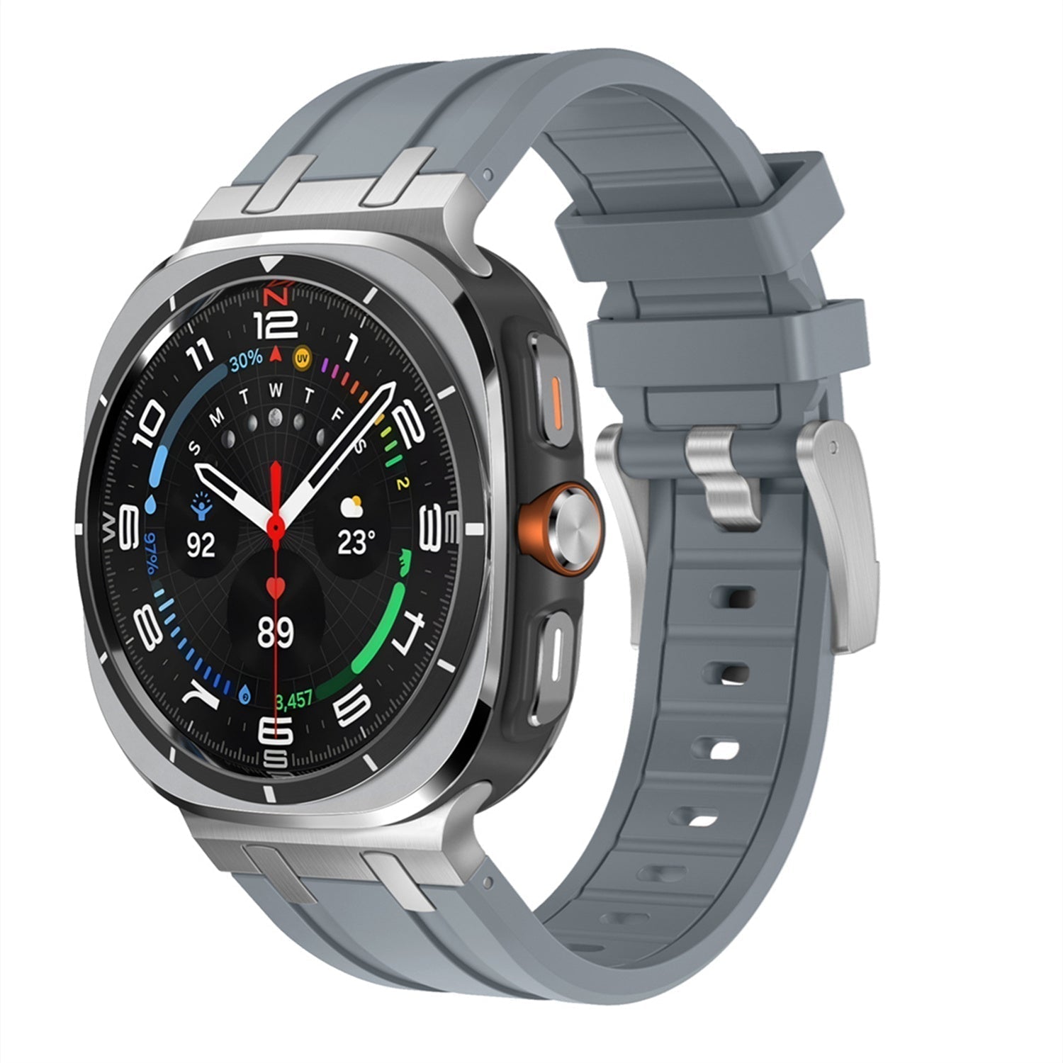 Luksus AP Mod Silikonarmband für Samsung Watch Ultra