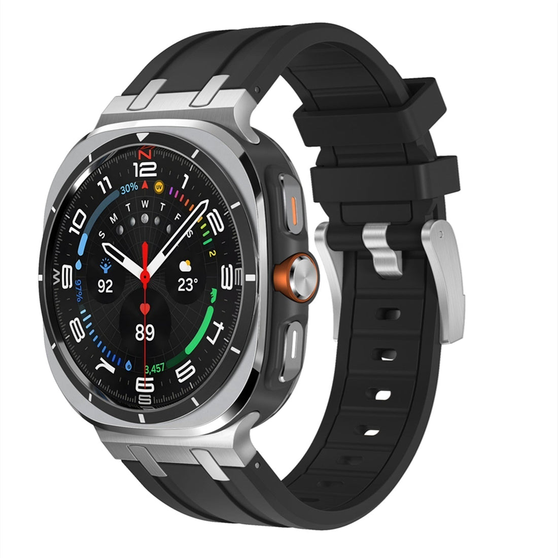 Luksus AP Mod Silikonarmband für Samsung Watch Ultra