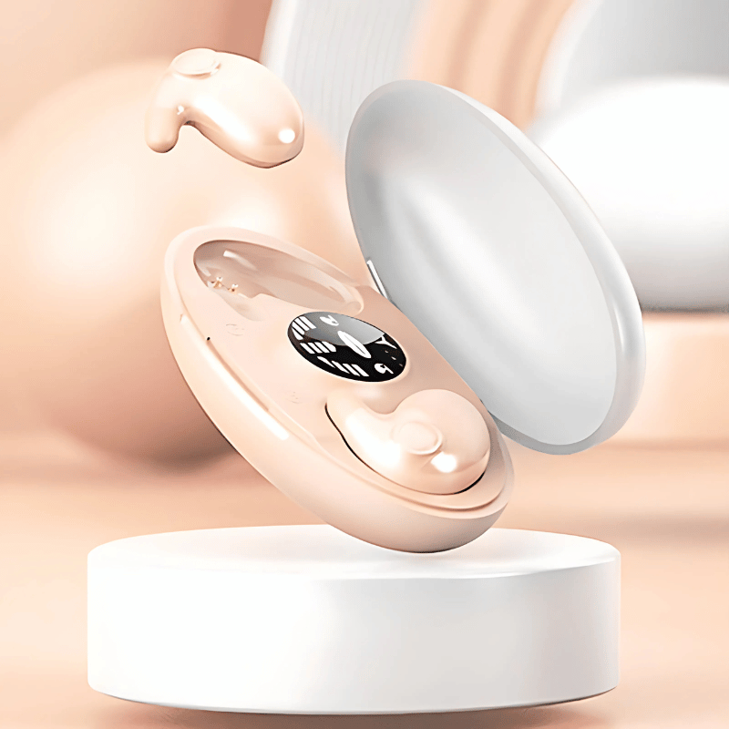 Wasserdicht und geräuschreduzierend Unsichtbare kabellose Kopfhörer zum Schlafen