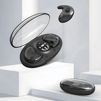 Wasserdicht und geräuschreduzierend Unsichtbare kabellose Kopfhörer zum Schlafen