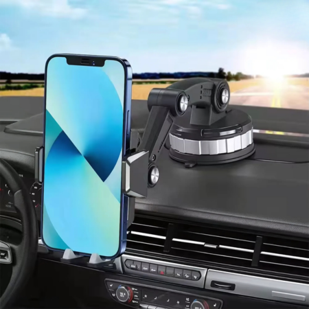 Handyhalter für Auto | Starker Saugfuß und 360° Rotation