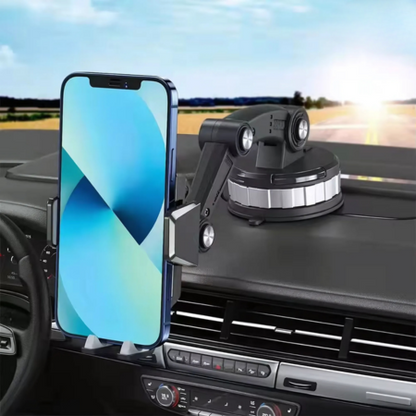 Handyhalter für Auto | Starker Saugfuß und 360° Rotation