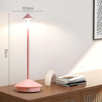 Kabellose LED Tischlampe im Edlen Design