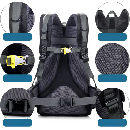 Leichter Wander, das Camping und Bergsteiger Rucksack für Herren und Damen