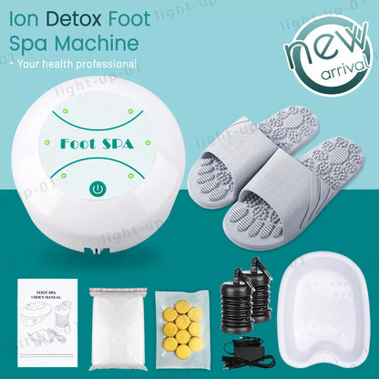 Premium Ionische Fuß Detox Reinigung Vibrations Whirlpool Bad