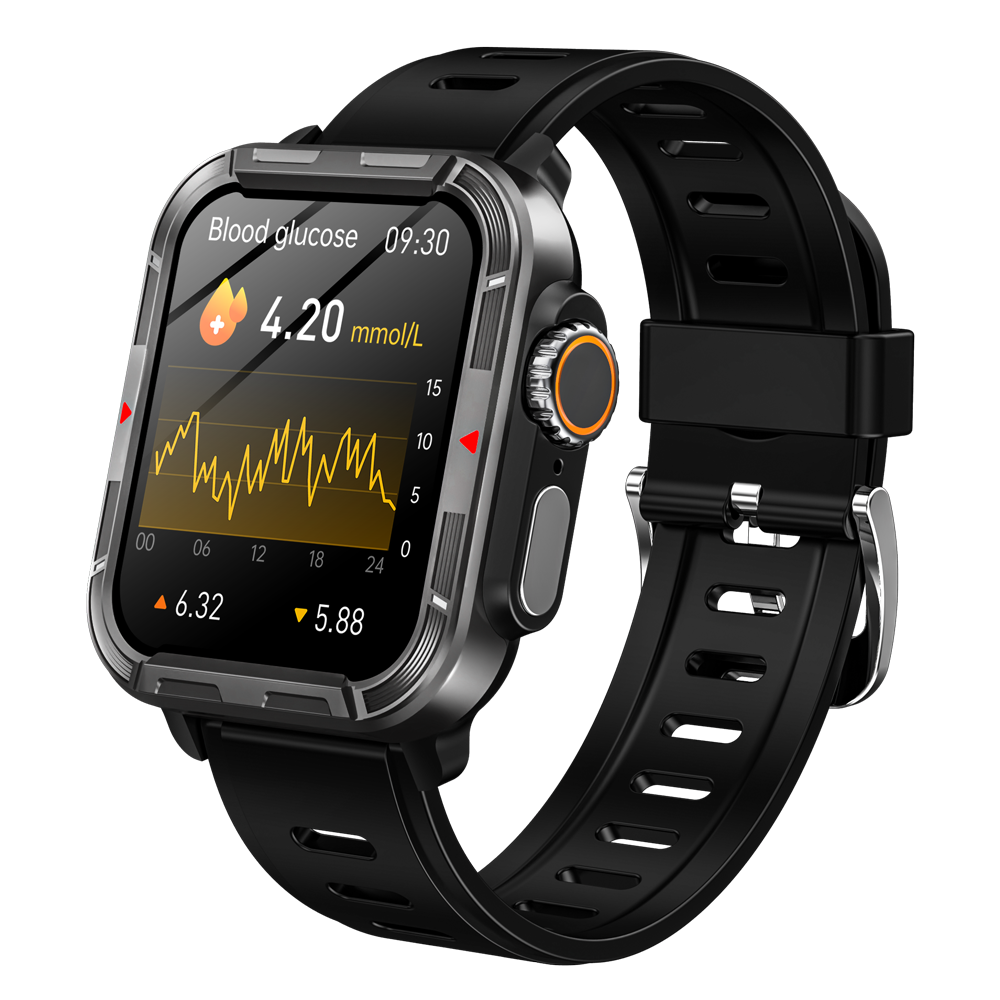 Zelara EKG Blutzucker Schlaf Bluetooth Anruf Smartwatch 2024 am besten