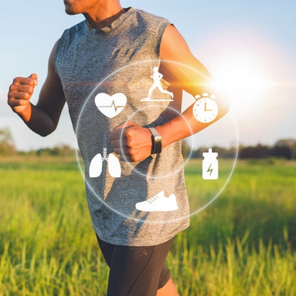 Smartwatch Fitness Uhr Herzfrequenz Schlaftracking Wasserdicht Multisport Aktivität