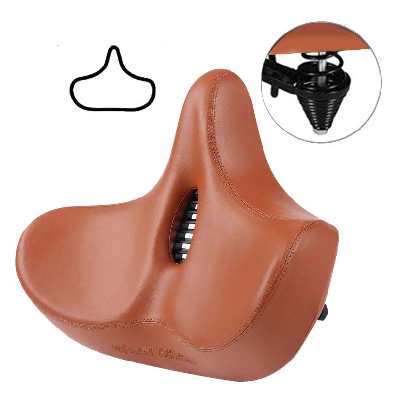 RideEase - Extra breiter &amp; atmungsaktiver bequemer Fahrradsattel, ergonomischer Fahrradsitz