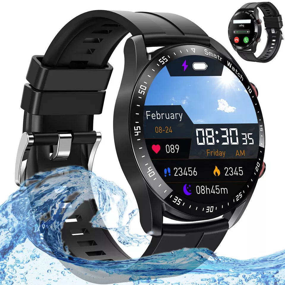 Diabetes Smartwatch mit Glukoseüberwachung – Nicht-invasive Blutzuckertester für Gesundheit und Fitness