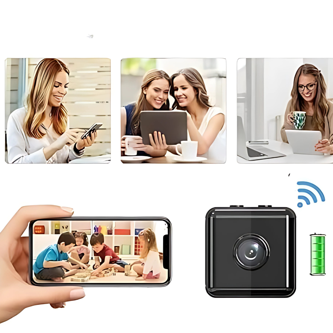 HD-WiFi-Sicherheitskamera | Diskrete und Effektive Innenüberwachung