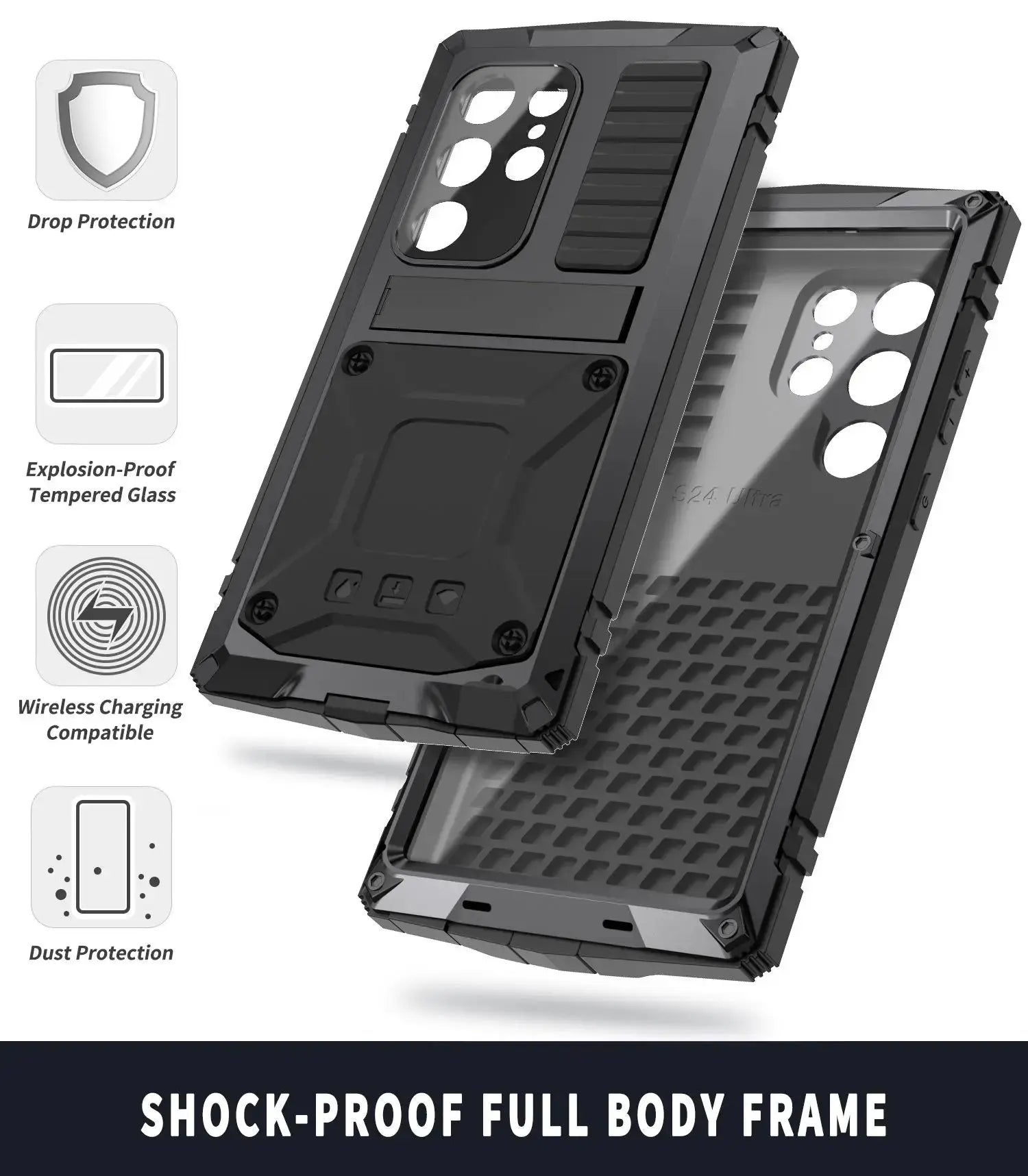 GalaxyGuard Armor Series für Samsung Galaxy S24 | S24 Plus | S24 Ultra