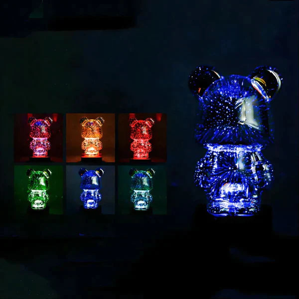 Bär™ | 3D Feuerwerksbär | LED-Dekoration mit Farbwechsel