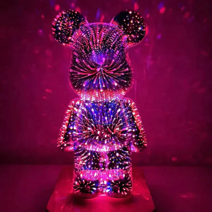 Bär™ | 3D Feuerwerksbär | LED-Dekoration mit Farbwechsel
