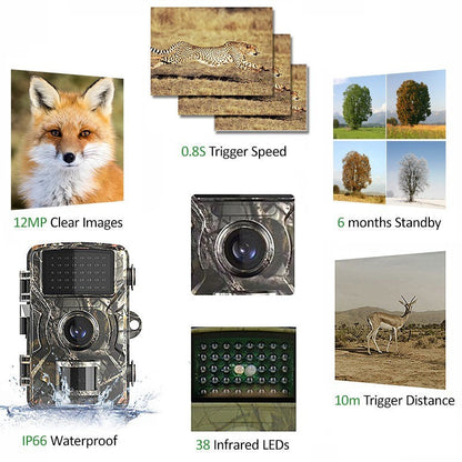 12MP 1080P Wildtier Trail &amp; Spiel Kamera