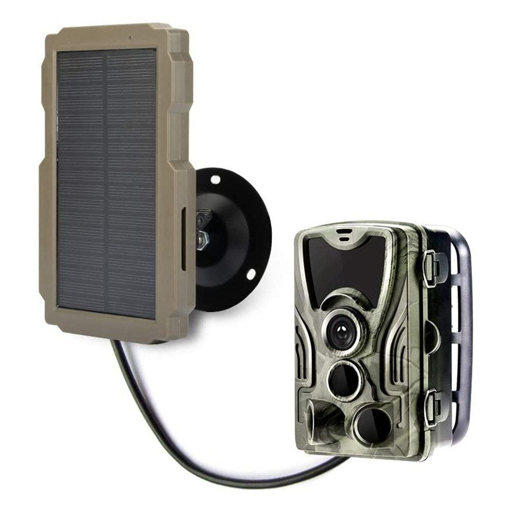 Solarbetriebene Trail-Spielkamera-Kit - 3000mAh wiederaufladbarer Charger für Jagdkameras (6V-12V)