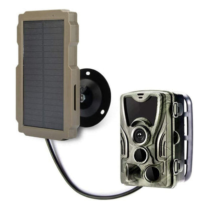 Solarbetriebene Trail-Spielkamera-Kit - 3000mAh wiederaufladbarer Charger für Jagdkameras (6V-12V)