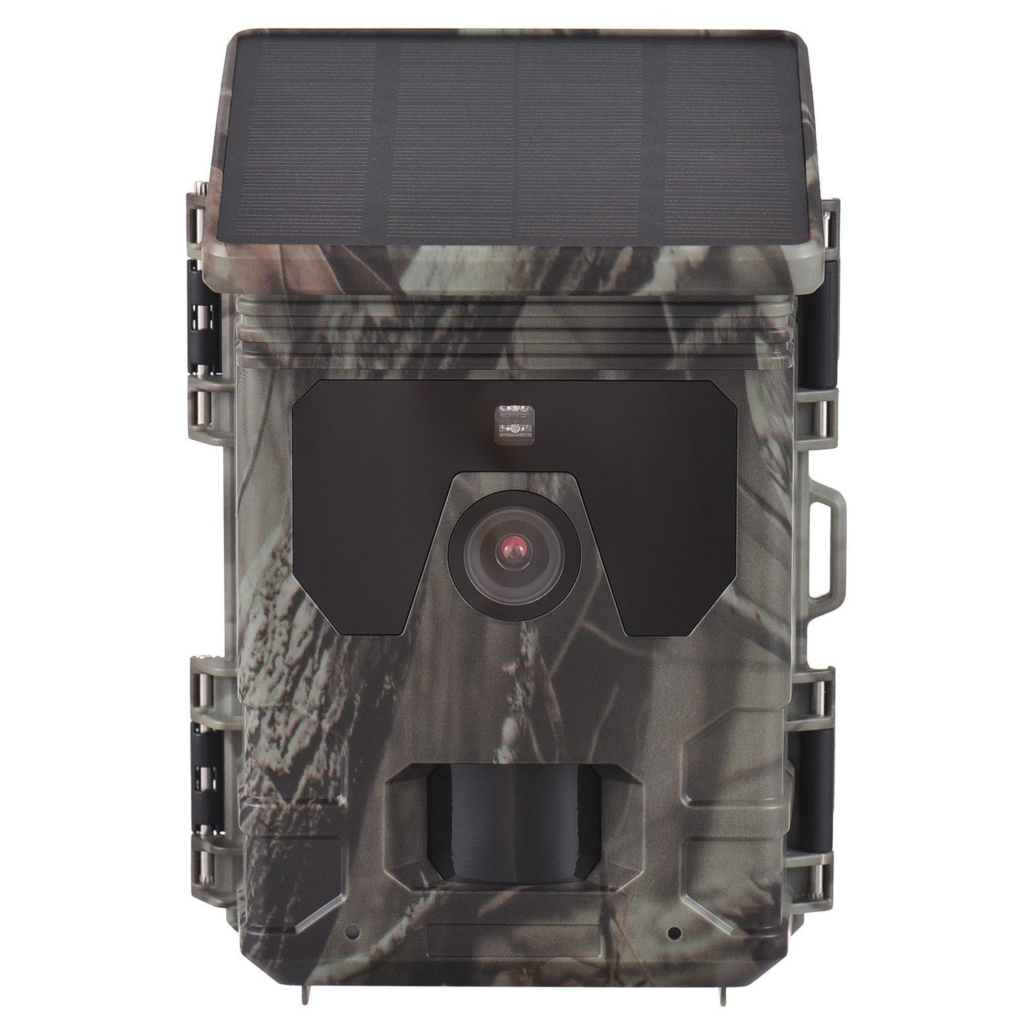 4K 50MP Solar-Fotofalle mit Nachtsicht, 120° Erkennung, 0,5s Auslösung, integrierter Akku &amp; 32GB Karte