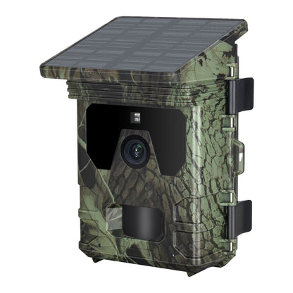 4G Solar Jagdkamera mit 2,0-Zoll-TFT, 2K 30MP, Infrarot, APP Fernbedienung &amp; Online-Video