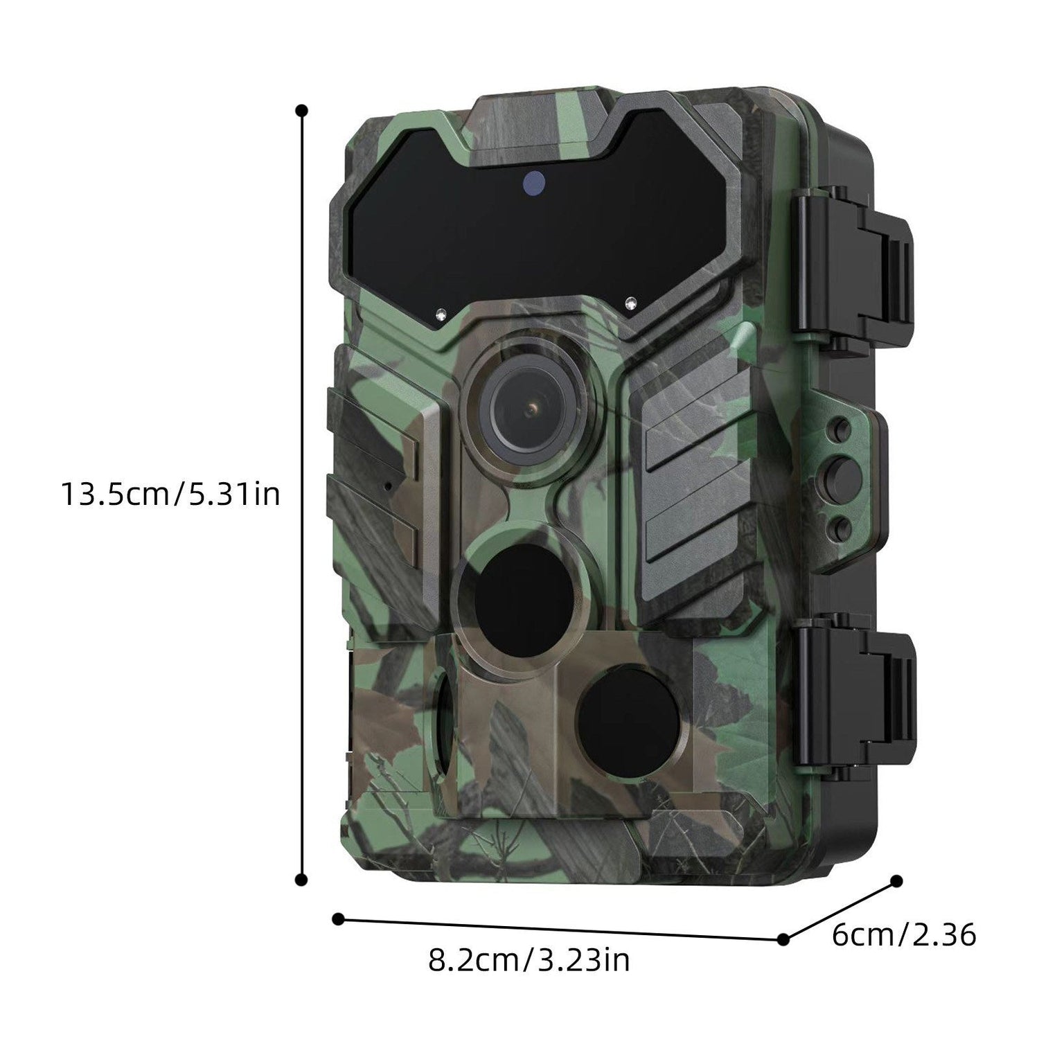 32MP WiFi Jagd- &amp; Trail-Kamera: Hochauflösende Tierbeobachtung, Infrarot, IP66 wasserdicht, PIR-Bewegungserkennung
