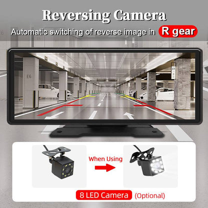 Touchscreen Autoradio 10,26 Zoll mit Bluetooth, CarPlay, Android Auto und Rückfahrkamera