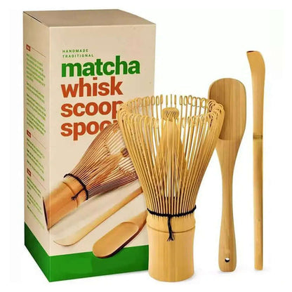 Matcha Set Bambus - Traditionelles Teezubehör