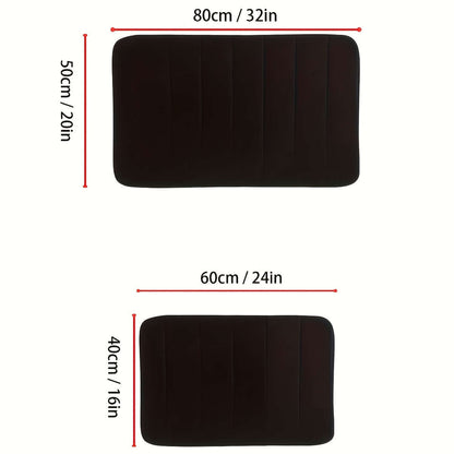 Luxus Antirutsch-Badematte - Weich &amp; Saugstark