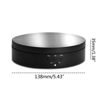360° Elektrischer motorisierter drehbarer Präsentationsständer Schmuckfotografie Ausstellungshalter