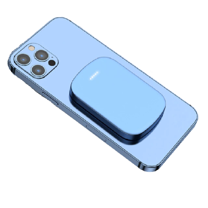 Drahtloses Powerbank-Ladegerät für iPhone | 5000mAh &amp; 10000mAh, Magnetisch, Schnellladung für Reisen &amp; Unterwegs