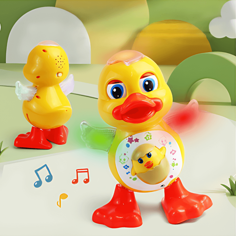 Interaktive Tanzende Ente mit Musik &amp; Lichtern