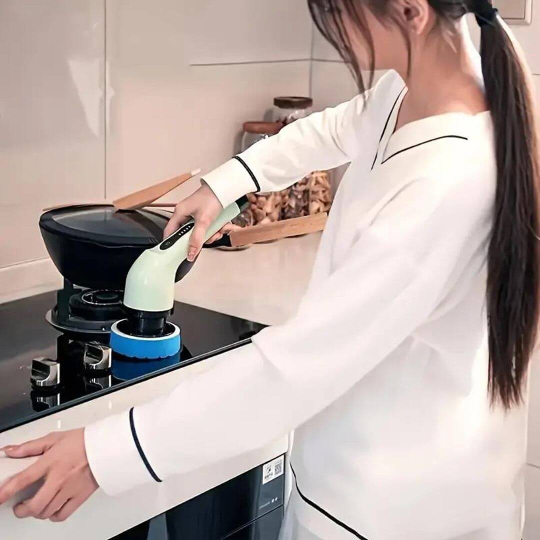 9in1 Multifunktions-Reinigungsbürste - Kraftvolle Hausreinigung