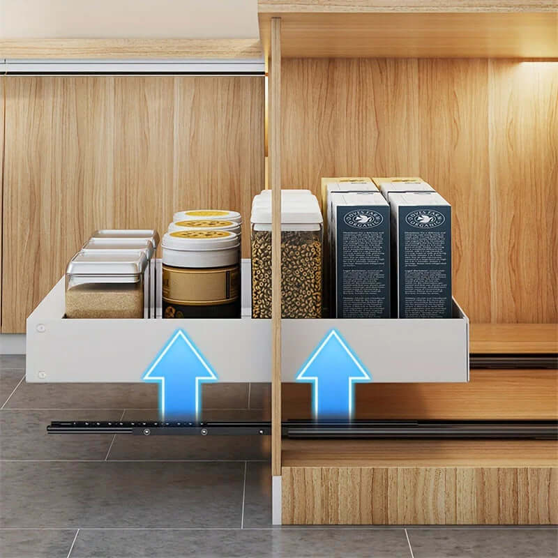 Erweiterbarer Küchenregal-Organizer
