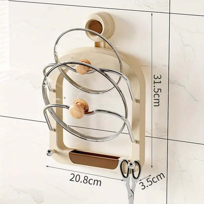 Topfdeckelhalterung: Küchen Ordnungssystem