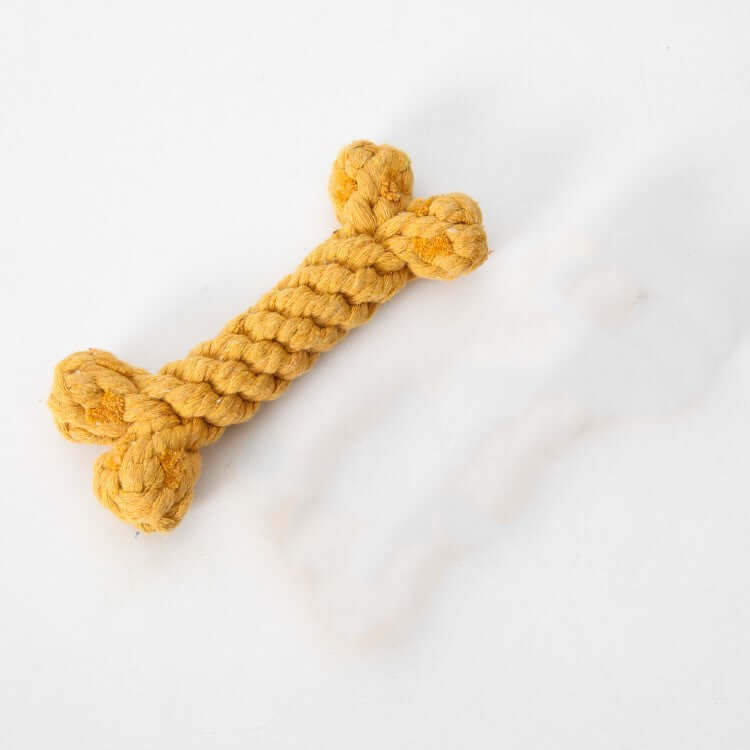 Hundespielzeug Zahnreinigung Seil - Kauspielzeug 15cm